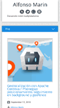 Mobile Screenshot of alfonsomarin.com